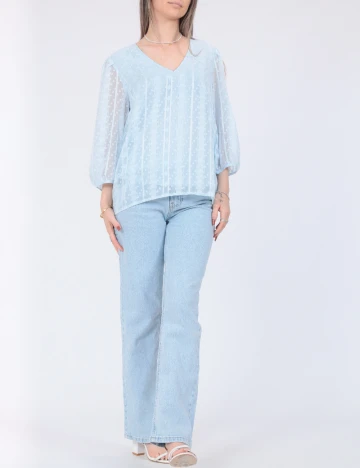Bluza Vero Moda, bleu