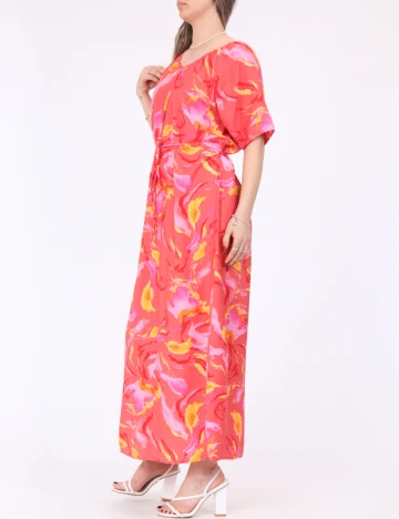 Rochie medie Vero Moda, portocaliu