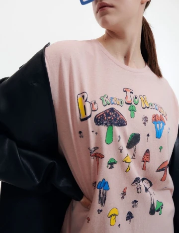Tricou Reserved, roz