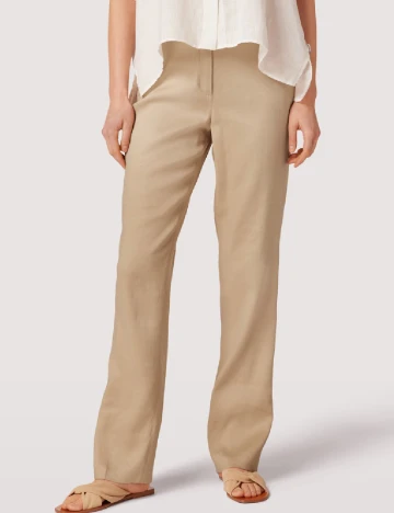 Pantaloni s.Oliver, crem Crem