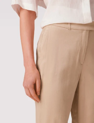Pantaloni s.Oliver, crem Crem