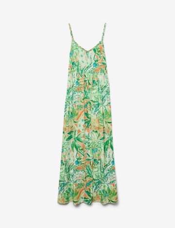 Rochie lunga Vero Moda, verde