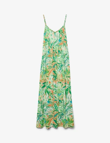 Rochie lunga Vero Moda, verde