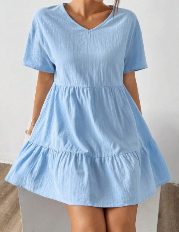 Rochie scurta SHEIN, albastru