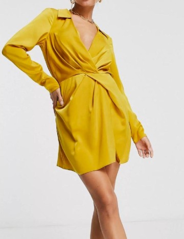 
						Rochie scurta ASOS, galben