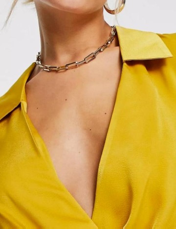 Rochie scurta ASOS, galben