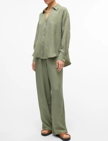 Camasa Vero Moda, verde