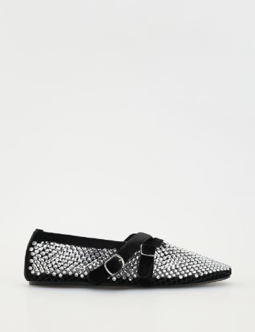 Balerini Reserved, negru/gri