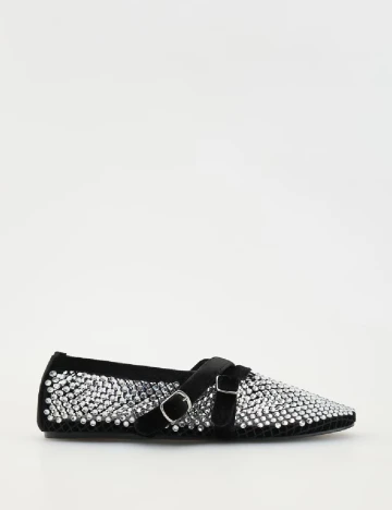 Balerini Reserved, negru/gri