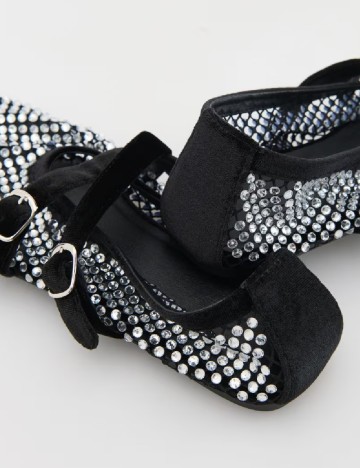 Balerini Reserved, negru/gri