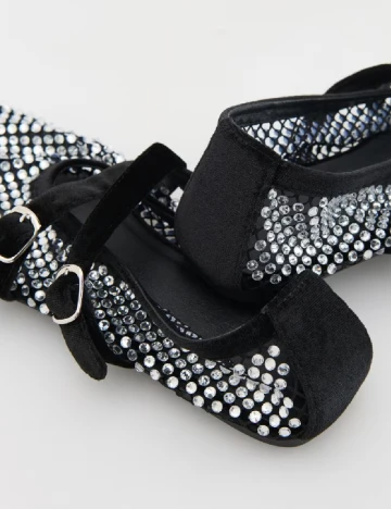Balerini Reserved, negru/gri