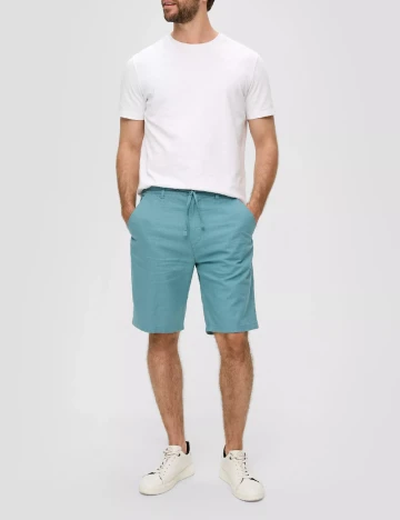 Pantaloni scurti s.Oliver, turcoaz Albastru