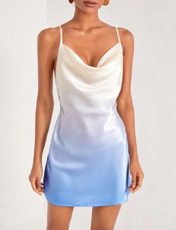 Rochie scurta SHEIN, albastru