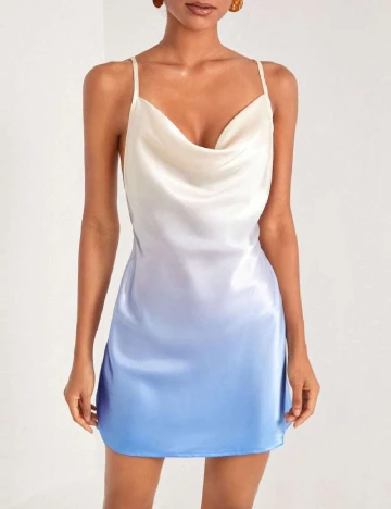 Rochie scurta SHEIN, albastru