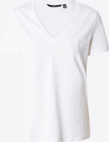 Tricou Vero Moda, alb