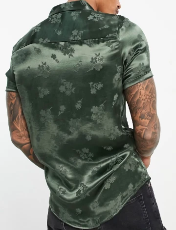Camasa ASOS, verde