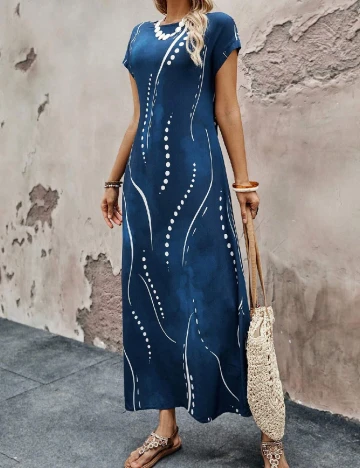 Rochie lunga SHEIN, albastru