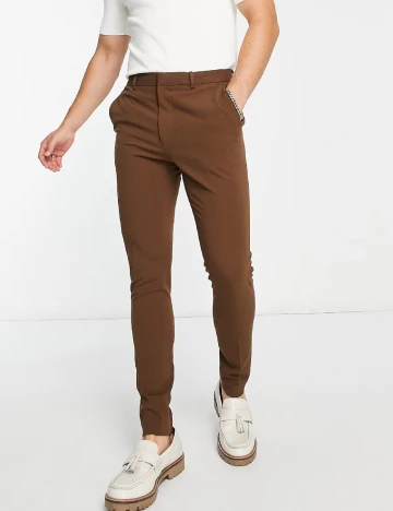 Pantaloni ASOS, maro