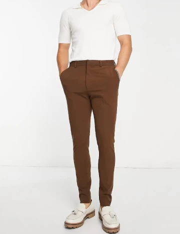 Pantaloni ASOS, maro