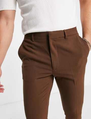 Pantaloni ASOS, maro