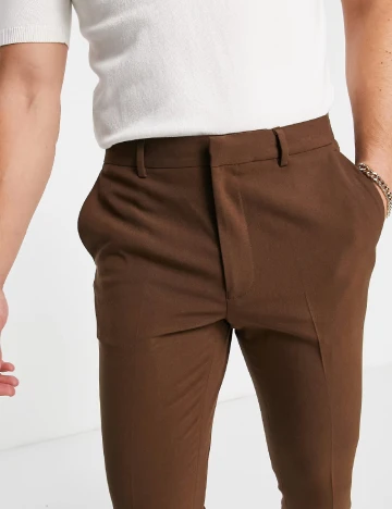 Pantaloni ASOS, maro