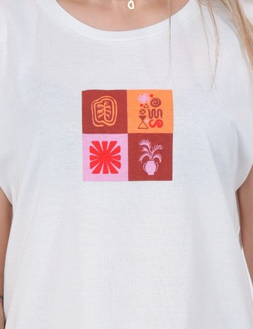 Tricou Vero Moda, alb