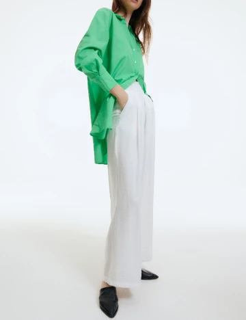 Camasa Oversize Reserved, verde