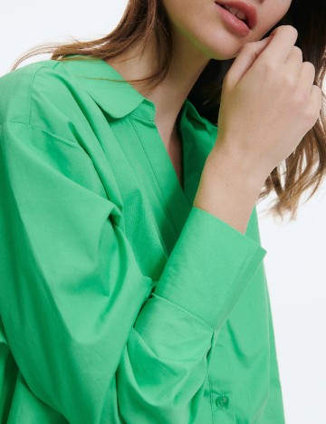 Camasa Oversize Reserved, verde