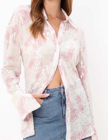 Camasa ASOS, roz pal