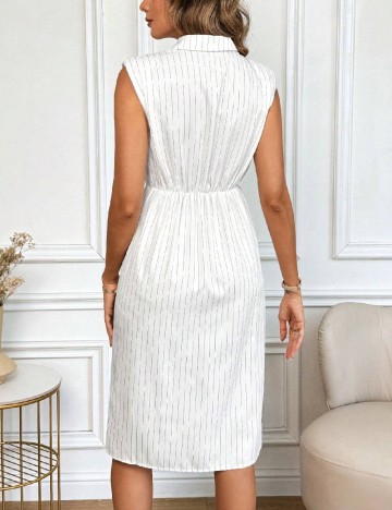 Rochie medie SHEIN, alb