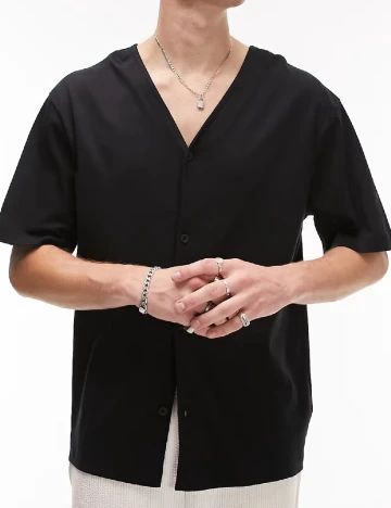 Camasa Topman, negru