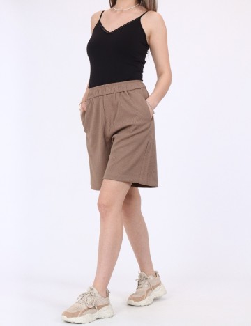 Pantaloni scurti SHEIN, maro