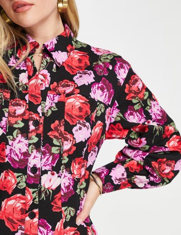 Rochie scurta ASOS, floral print