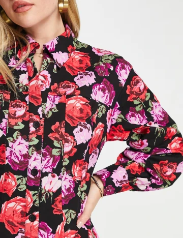 Rochie scurta ASOS, floral print Floral print