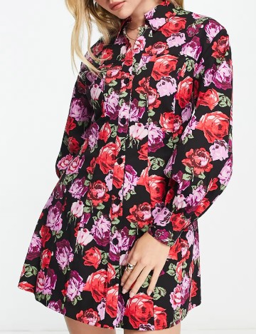 Rochie scurta ASOS, floral print