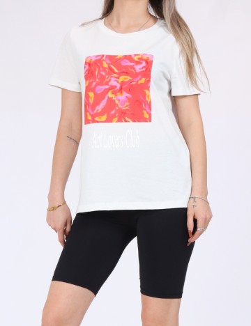 
						Tricou Vero Moda, alb