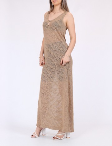 Rochie lunga Vero Moda, maro