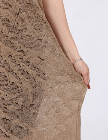 Rochie lunga Vero Moda, maro