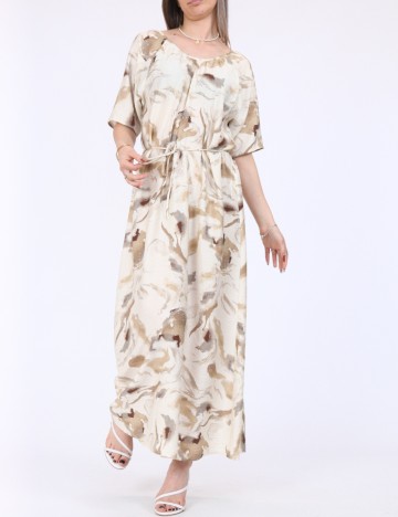 Rochie lunga Vero Moda, crem