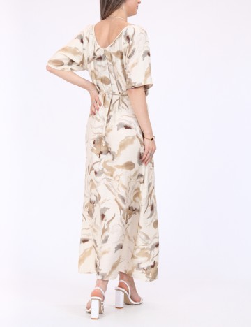 Rochie lunga Vero Moda, crem