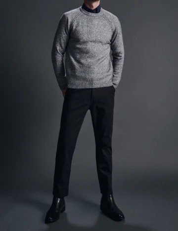 Pantaloni Reserved, negru