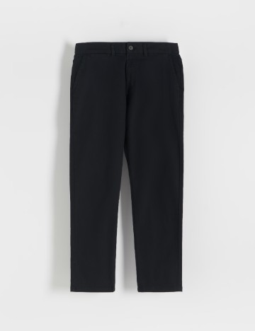 Pantaloni Reserved, negru