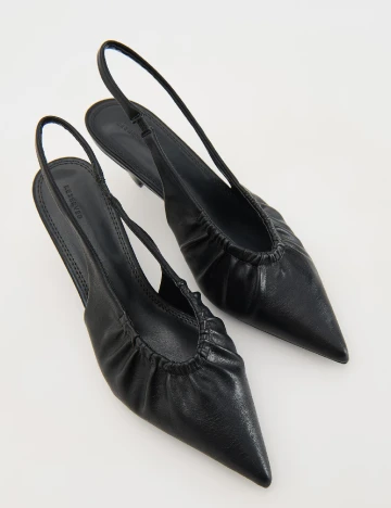 Pantofi Reserved, negru