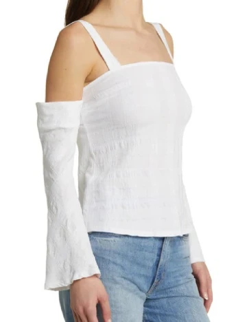 Bluza Top Shop, alb