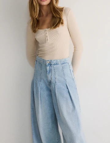 Bluza Reserved, crem