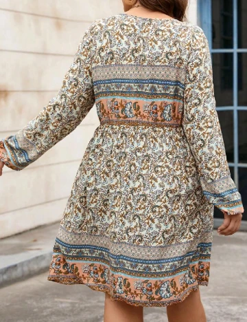 Rochie scurta SHEIN CURVE, mix culori