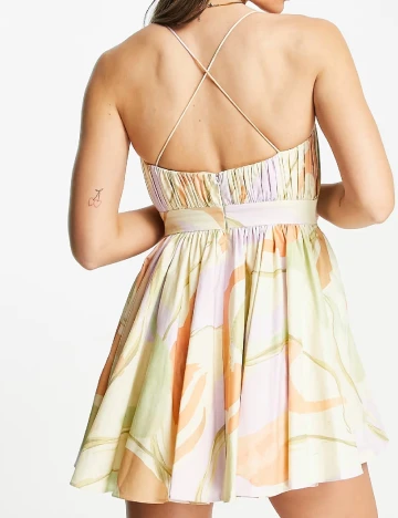 Rochie scurta ASOS, mix culori