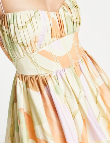 Rochie scurta ASOS, mix culori
