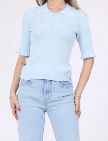 Bluza Vero Moda, bleu