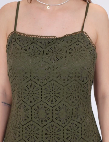 Rochie scurta Vero Moda, verde